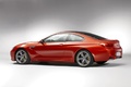 BMW M6 Coupé - orange - profil gauche 2