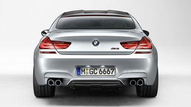 BMW M6 Gran Coupé - gris - face arrière