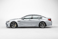 BMW M6 Gran Coupé - gris - profil gauche