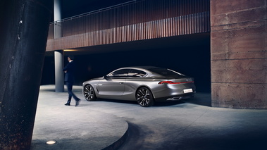 BMW Pininfarina Gran Lusso Coupé Concept - gris - 3/4 arrière gauche