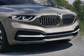 BMW Pininfarina Gran Lusso Coupé Concept - gris - détail face avant