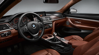 BMW Série 4 Coupé Concept - gris - habitacle