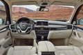 BMW X5 2013 - blanc - tableau de bord beige