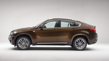 BMW X6 2012 - Marron - profil gauche