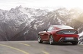 BMW Zagato Coupé rouge 3/4 arrière gauche travelling