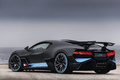 Bugatti Divo carbone/bleu 3/4 arrière gauche