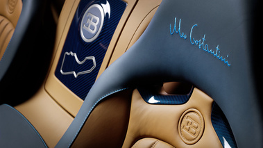 Bugatti Veyron Grand Sport Meo Constantini - sièges + signature