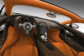 Bugatti Veyron Grand Sport Vitesse marron intérieur