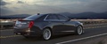 Cadillac CTS-V 2015 - Grise - 3/4 arrière droit dynamique
