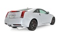 Cadillac CTS-V Coupé Silver Frost - 3/4 arrière droit