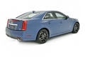 Cadillac CTS-V Steatlth Blue - 3/4 arrière droit