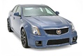 Cadillac CTS-V Steatlth Blue - 3/4 avant droit