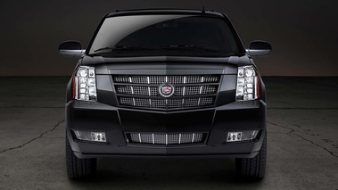 Cadillac Escalade ESV noir face avant