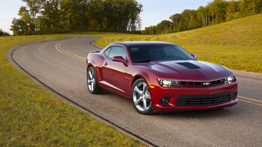 Chevrolet Camaro SS 2014 - rouge - 3/4 avant droit