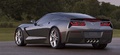 Chevrolet Corvette C7 Stingray anthracite 3/4 arrière gauche