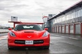 Chevrolet Corvette C7 Stingray rouge face avant