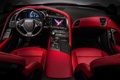 Chevrolet Corvette C7 Stingray rouge intérieur