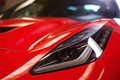 Chevrolet Corvette C7 Stingray rouge phare avant