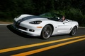 Corvette 427 Cabrio Collector Edition - Arctic White - 3/4 avant gauche dynamique