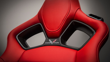 Corvette Stingray 2014 - grise - détail habitacle 1