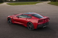 Corvette Stingray 2014 - rouge - 3/4 arrière gauche