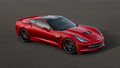 Corvette Stingray 2014 - rouge - 3/4 avant droit