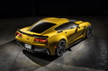 Corvette Z06 2014 - jaune - 3/4 arrière droit