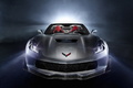 Corvette Z06 Cabrio 2014 - grise - face avant