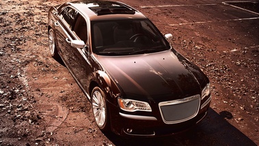 Chrysler 300C Luxury Series 3/4 avant droit vue de haut