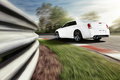 Chrysler 300C SRT-8 blanc 3/4 arrière gauche travelling