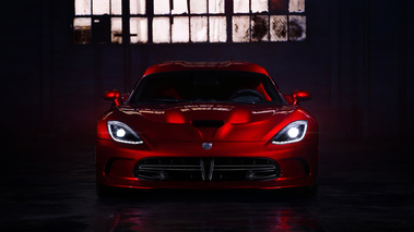 SRT Viper GTS 2013 - rouge - face