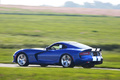 SRT Viper GTS bleu 3/4 arrière gauche filé