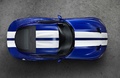 SRT Viper GTS bleu vue du dessus
