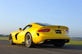 SRT Viper GTS jaune 3/4 arrière gauche travelling