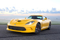 SRT Viper GTS jaune 3/4 avant gauche