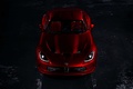 SRT Viper GTS rouge face avant vue de haut