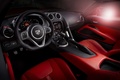 SRT Viper GTS rouge intérieur