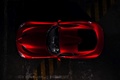 SRT Viper GTS rouge vue du dessus