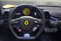 Ferrari 458 Speciale A - jaune - Habitacle