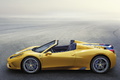 Ferrari 458 Speciale A - jaune - profil gauche