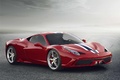 Ferrari 458 Speciale rouge 3/4 avant droit