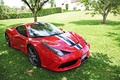 Ferrari 458 Speciale rouge 3/4 avant droit