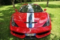 Ferrari 458 Speciale rouge face avant 2