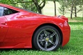 Ferrari 458 Speciale rouge jante