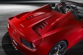 Ferrari 458 Spider rouge capot moteur