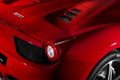 Ferrari 458 Spider - rouge - détail feu arrière droit