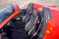 Ferrari 458 Spider rouge sièges