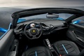 Ferrari 488 Spider - Bleue - Habitacle