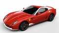 Ferrari 599 HGTE 60 F1 Edition rouge 3/4 avant gauche 2