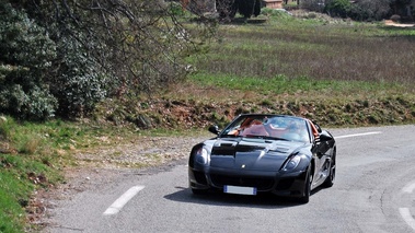 Ferrari 599 SA Aperta noir face avant 4